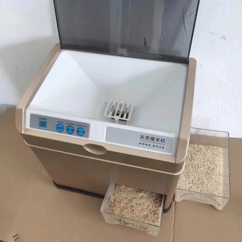 Automatic Electric Rice Mill Machine 500W Household Rice Husker