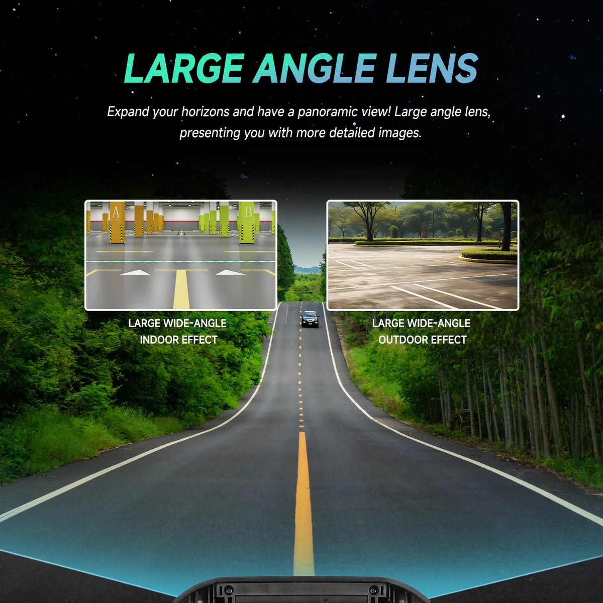 Cámara trasera para coche con marco de placa de matrícula europeo, impermeable, visión nocturna LED blanca 720P/1080P/CVBS Ajustable