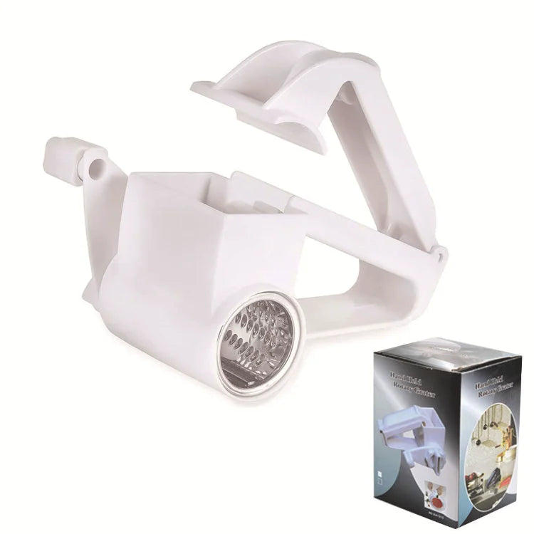 Hand-Cranked Rotating Cheese Grater Creative Kitchen Cheese Shredder Multi-functional Cheese Grater for Kitchen 