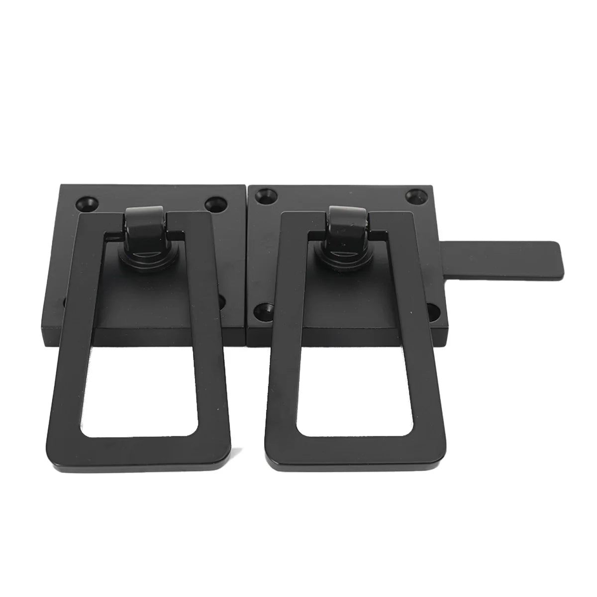 Heavy Duty Gate Latch Double Side Gate Latches Matte Black Fence Latch Garden Door Latch Pool Gate Latch
