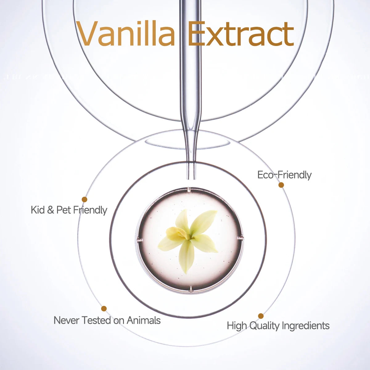 Vanilla essential oil for face, SPU, aromatherapy diffuser, DIY soap, suitable for all skin types, long-lasting fragrance 