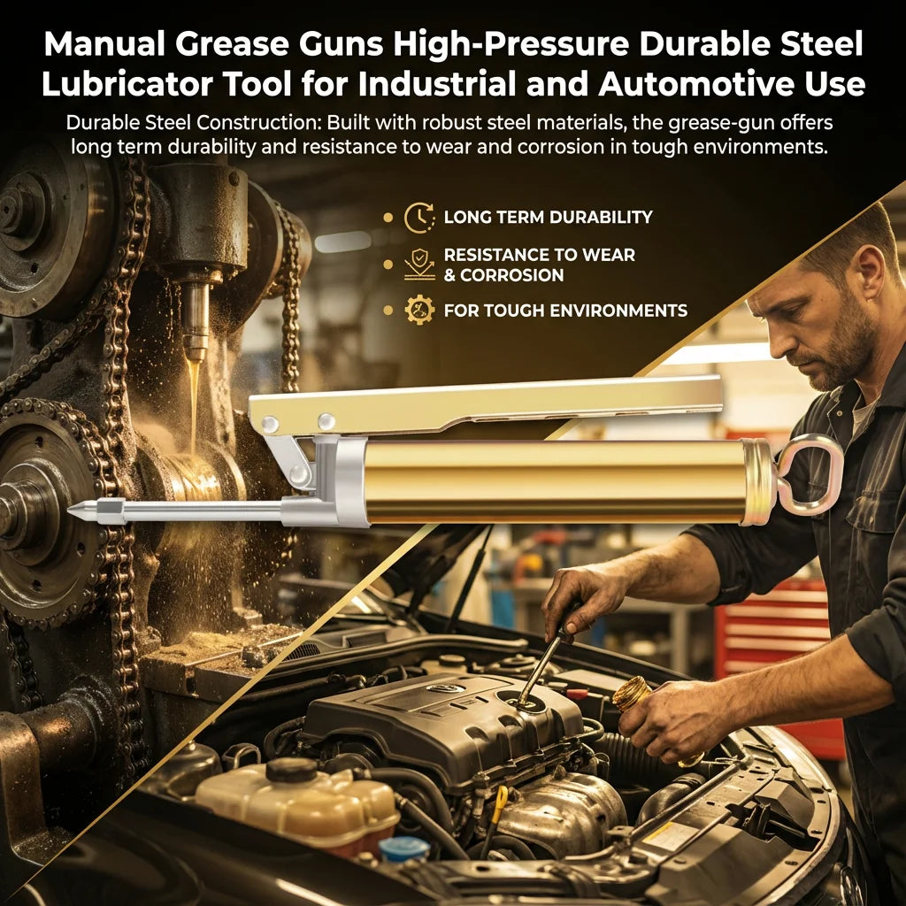 Manual Grease Gun - 100, 200 or 400cc Options