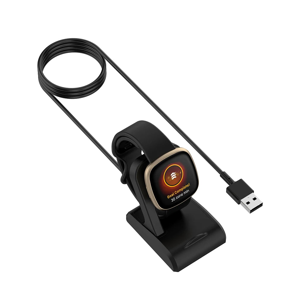 USB Charging Stand for Fitbit Sense & Versa 3/4