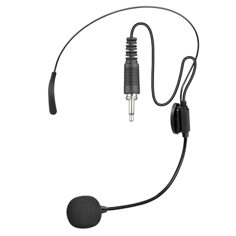 Microfon omnidirecțional de cască pentru sisteme cu emițător de corp