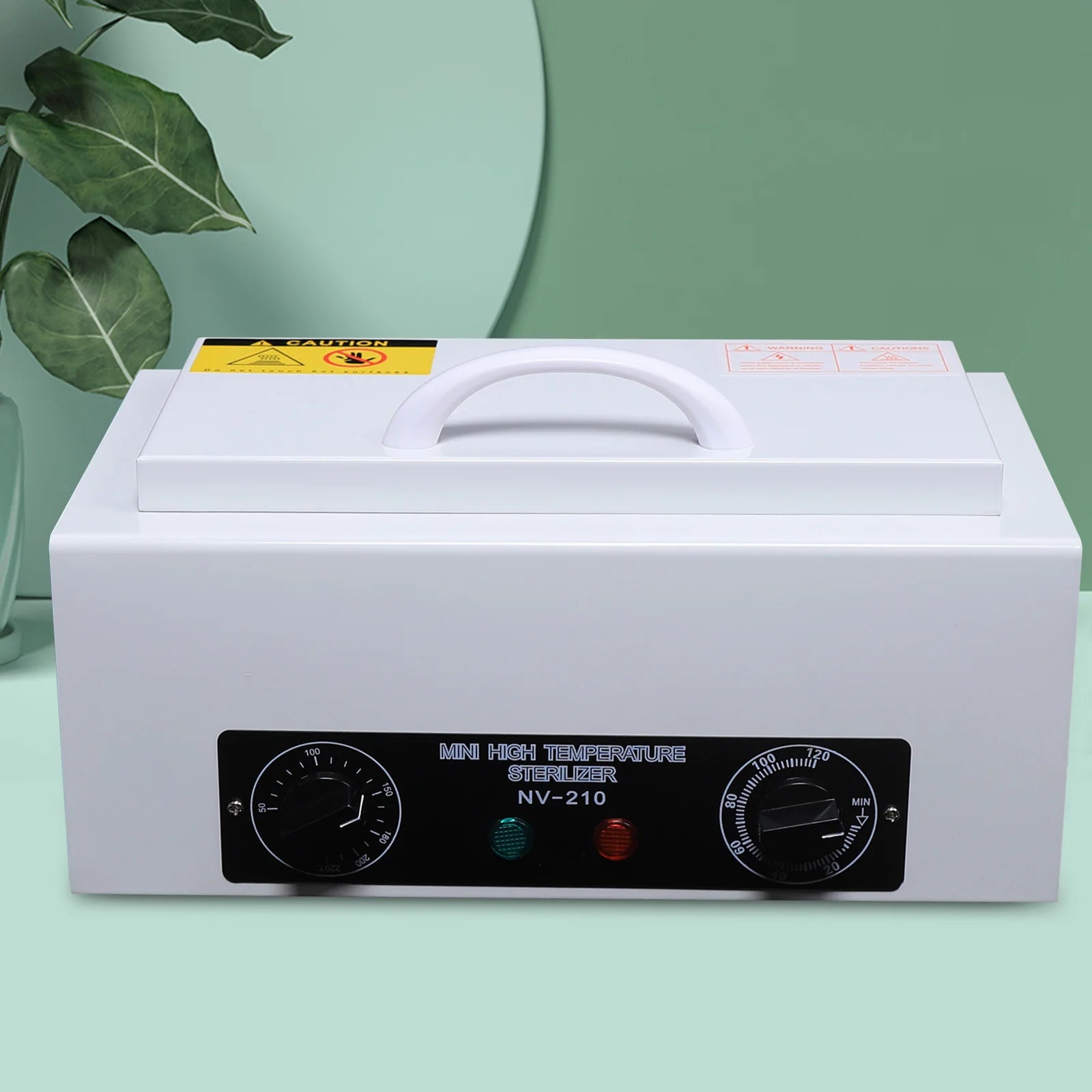 Caja esterilizadora de alta temperatura para herramientas y utensilios con temporizador