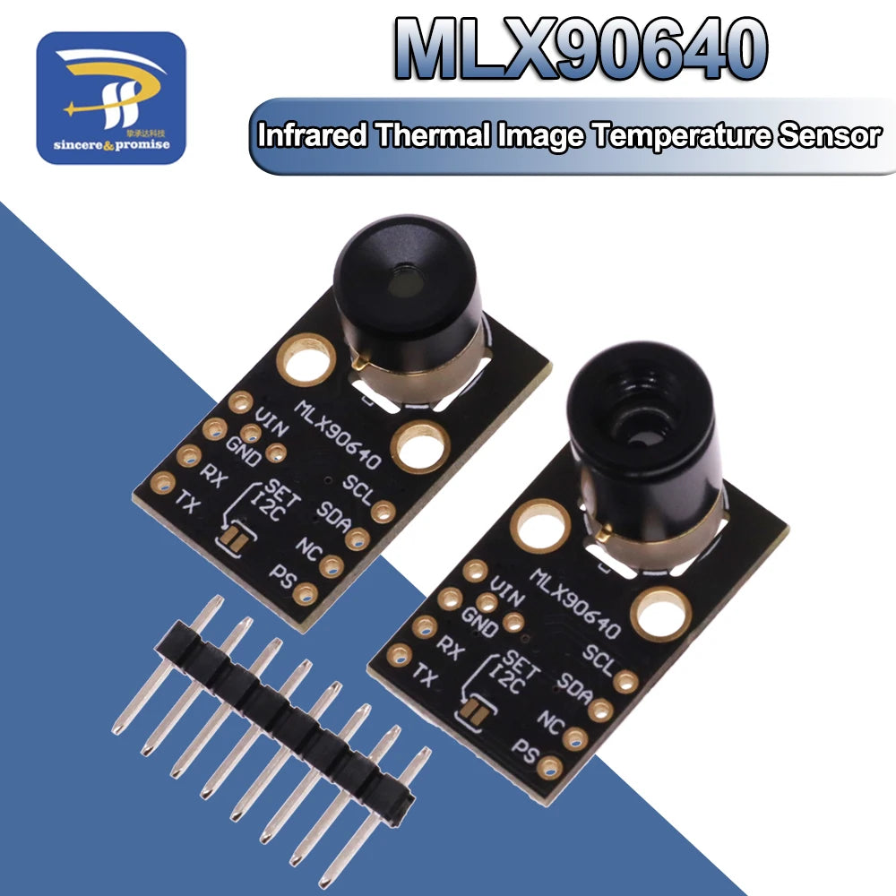 Μονάδα Αισθητήρα Θερμότητας MLX90640 32 x 24 Επιλογές