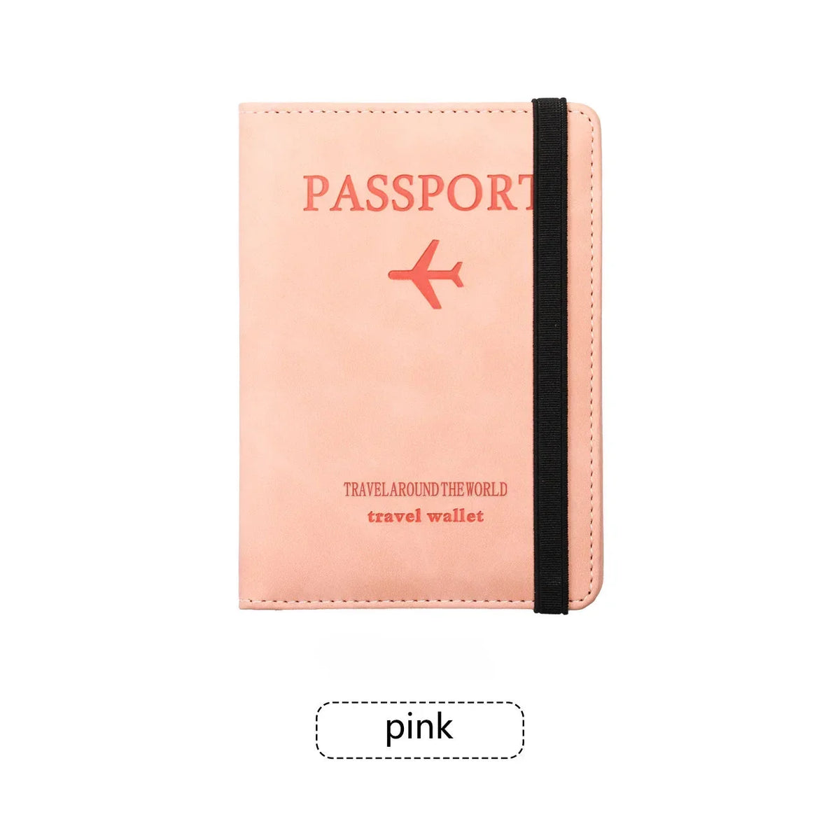 Travel Passport Holder with Card Slots
