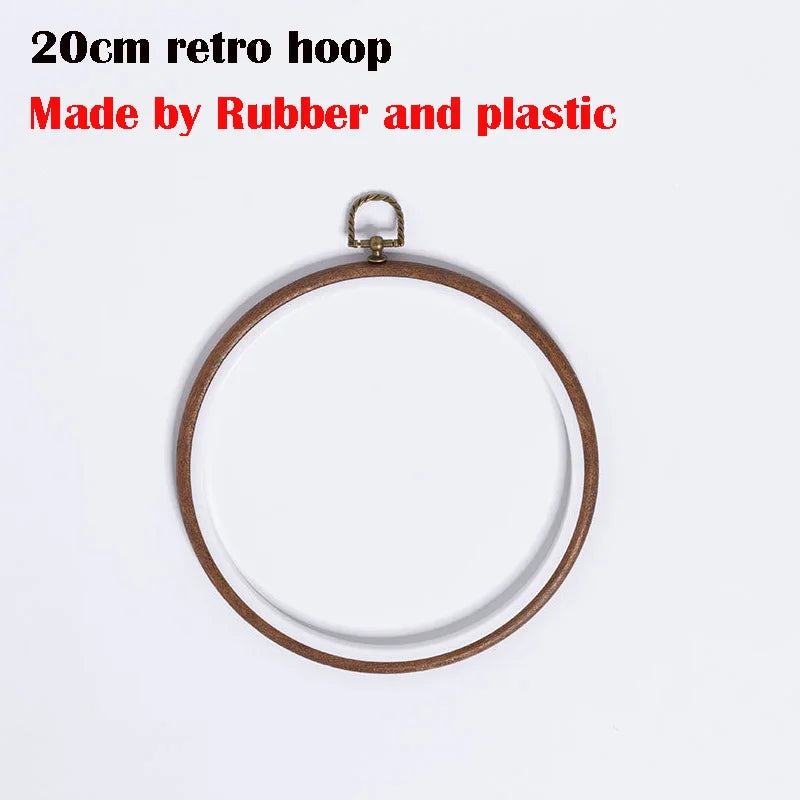 Printed Landscape Embroidery Kit, Hoop Options