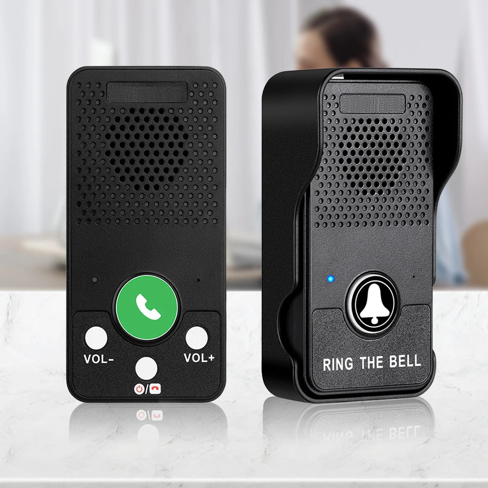 Wireless Intercom Doorbell with 2-Way Audio and 500m Range