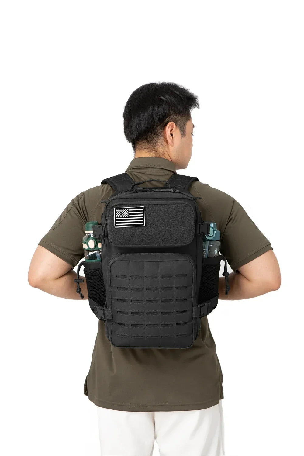 25L/45L Tactical Backpack with Water Bottle Holder