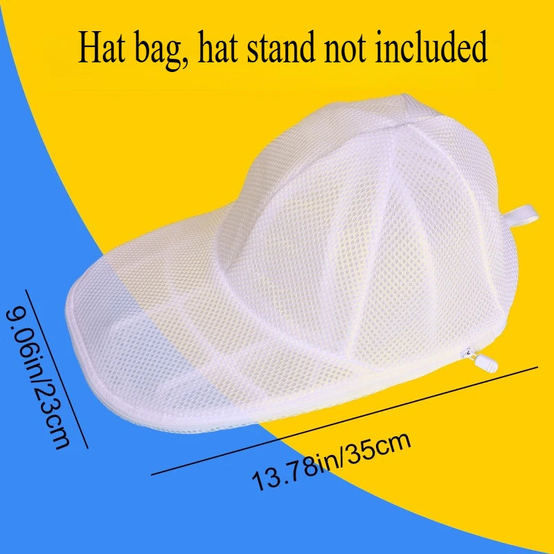Hat cleaner cage for washing machine, hat cleaner with mesh bag, hat cleaner for baseball cap 