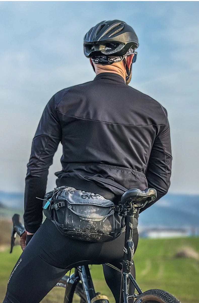 Winter Cycling Jacket Thermal Windproof MTB Road Riding Coat