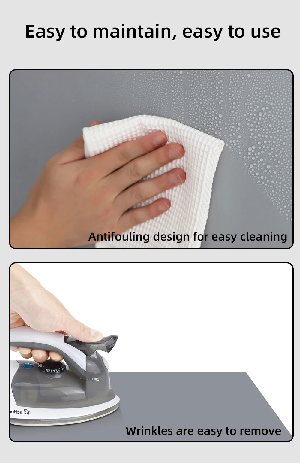 LEJIADA New 16:9 Anti-Light Easy Installation Free Projector Screen Metal Grey Portable ±30° Wide Viewing Angle Home 60-133 Inch