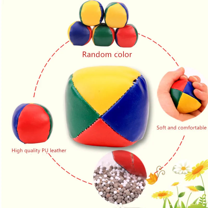 Cloth Juggling Balls - Set of 6