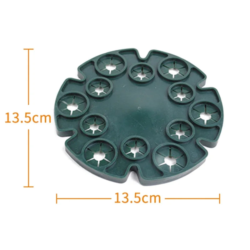 Conector para suporte de plantas de jardim