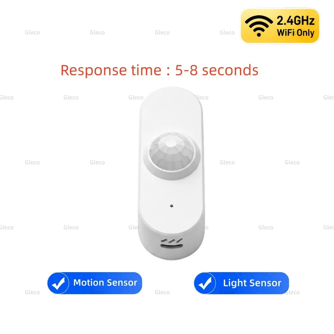 Wi-Fi PIR Motion Sensor, Optional Temperature/Humidity