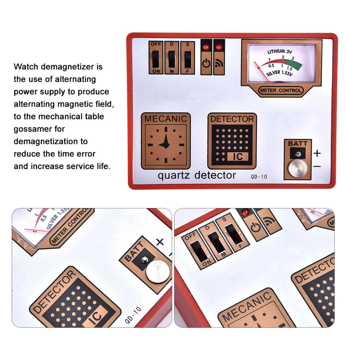 Watch Battery and Quartz Pulse Tester