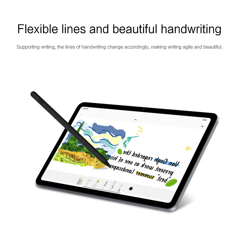 Stylus capacitivo recargable para tablet