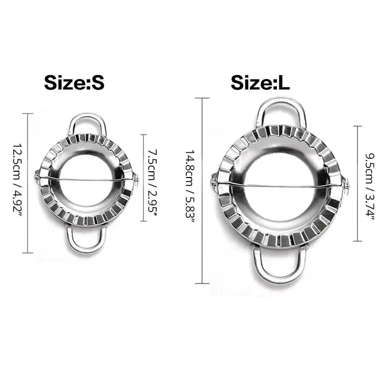 Nerezový lis na knedlíky – 7,5 cm nebo 9,5 cm