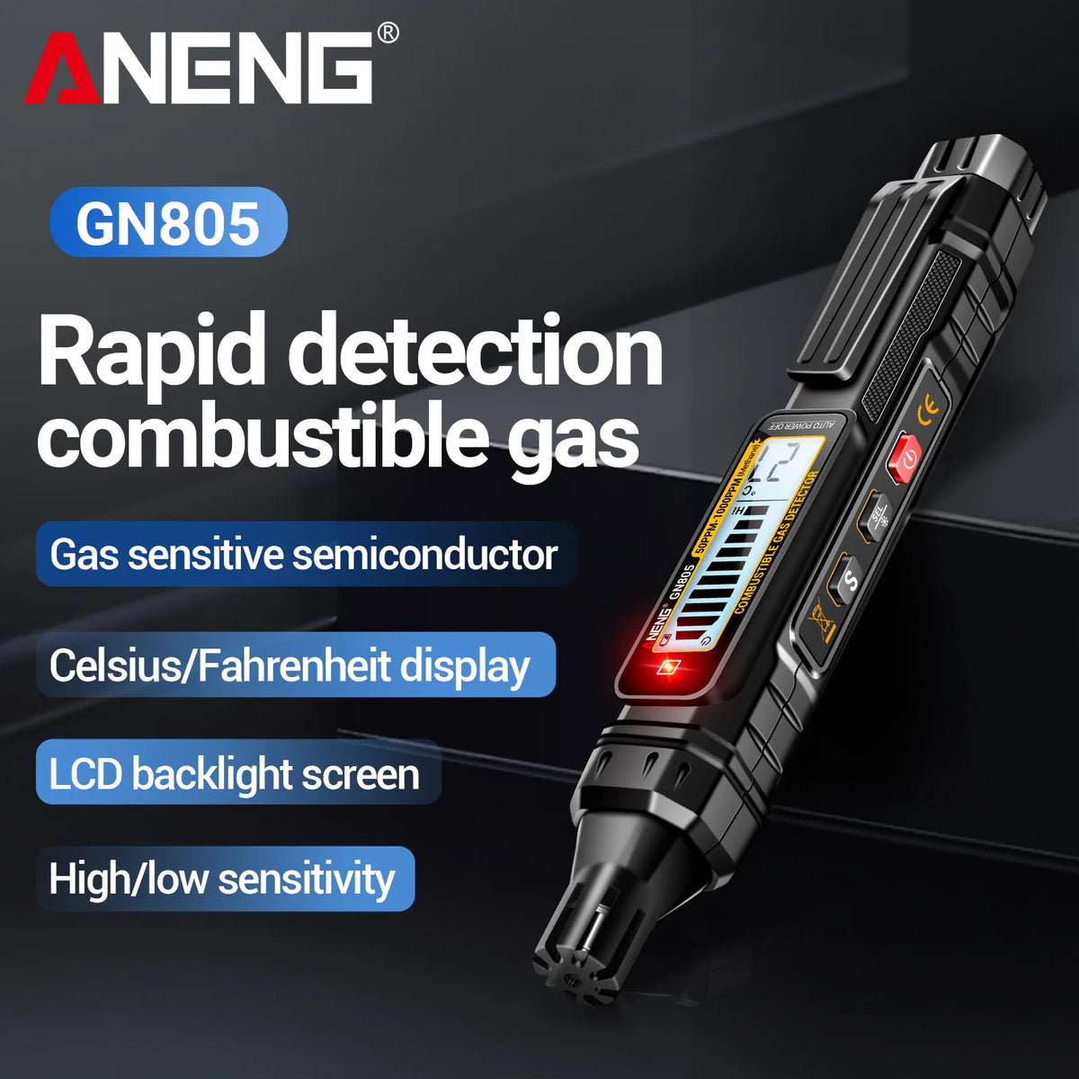 GN805 Portable Combustible Gas Detector