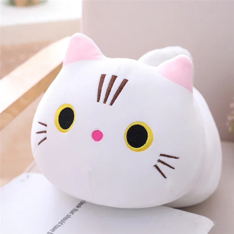 20cm Cute Soft Cat Plush Pillow Sofa Cushion