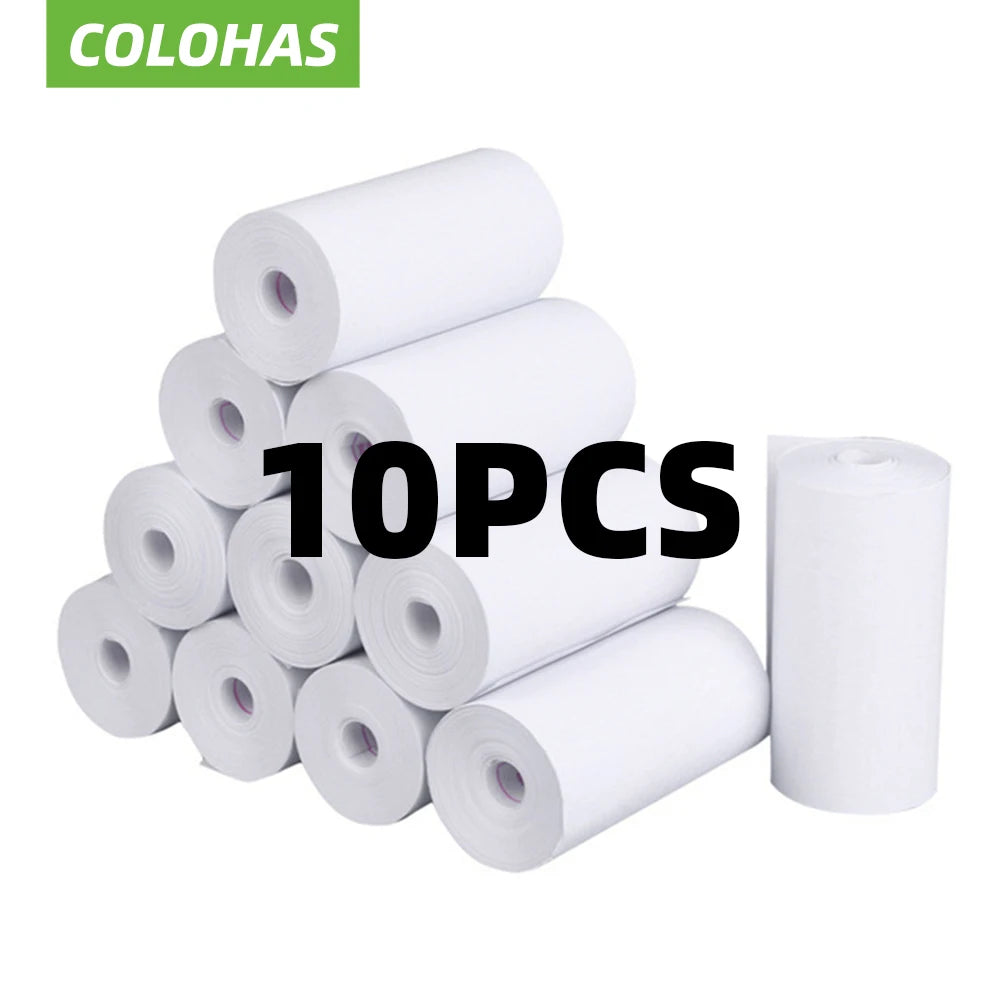 Rotoli di carta termica da 10 pezzi – 57 × 25 mm