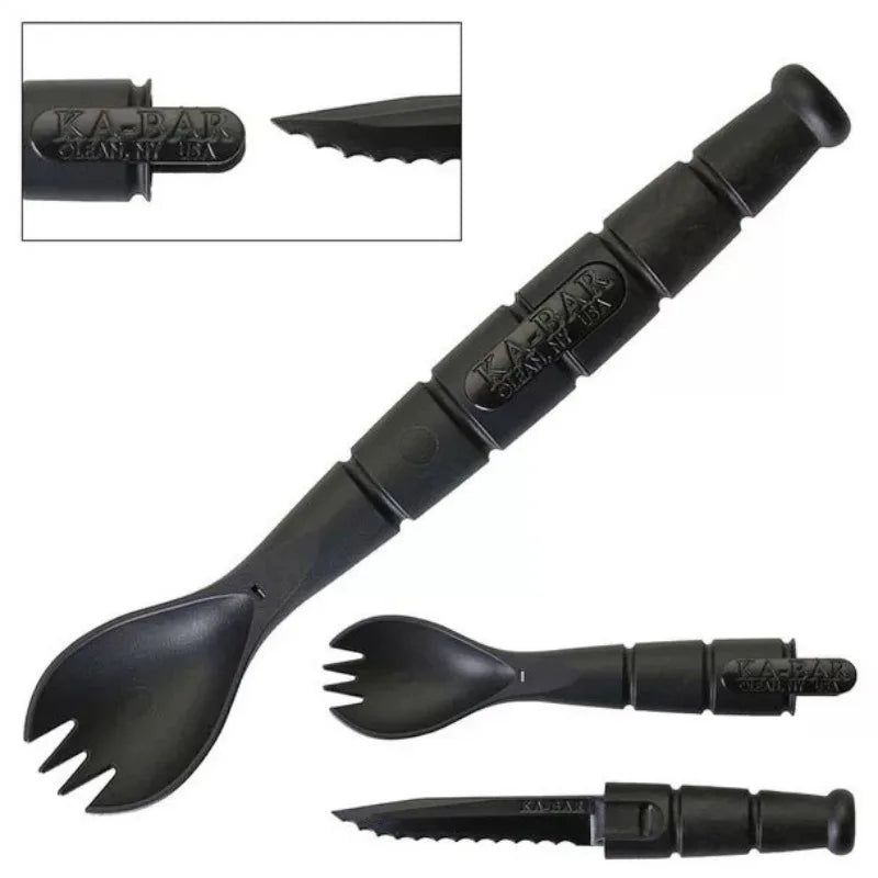 Mini Cutlery Set Foldable Fork Spoon Knife Combo
