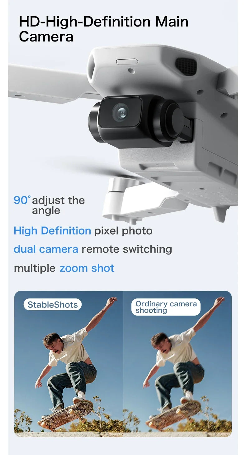Dron Lenovo Aeri100 con cámara dual, video 4K y evitación de obstáculos
