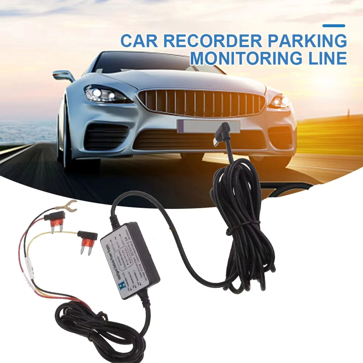USB-C Dash Camera Hardwire Kit - 12/24 V to 5 V