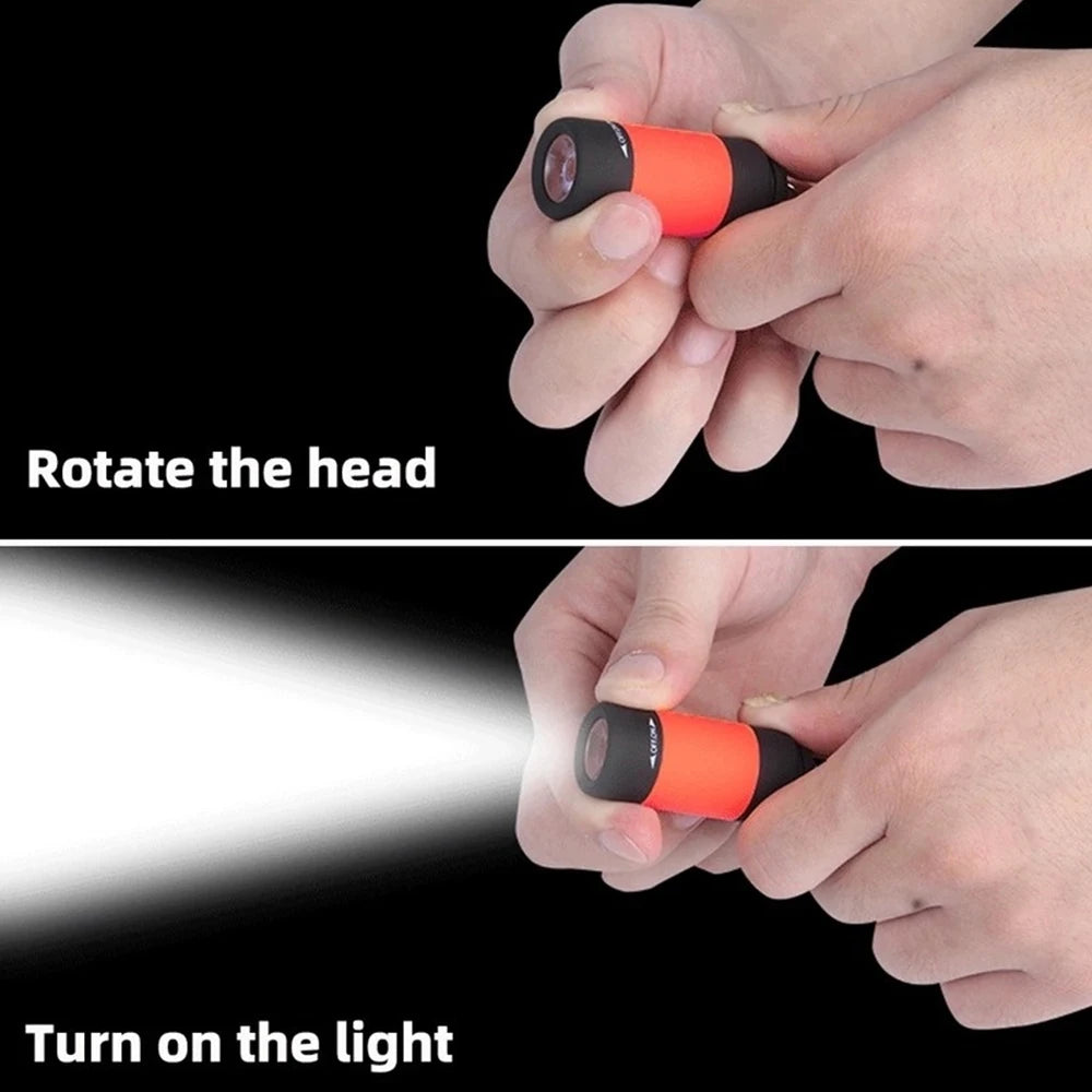 USB Rechargeable Keychain Torch