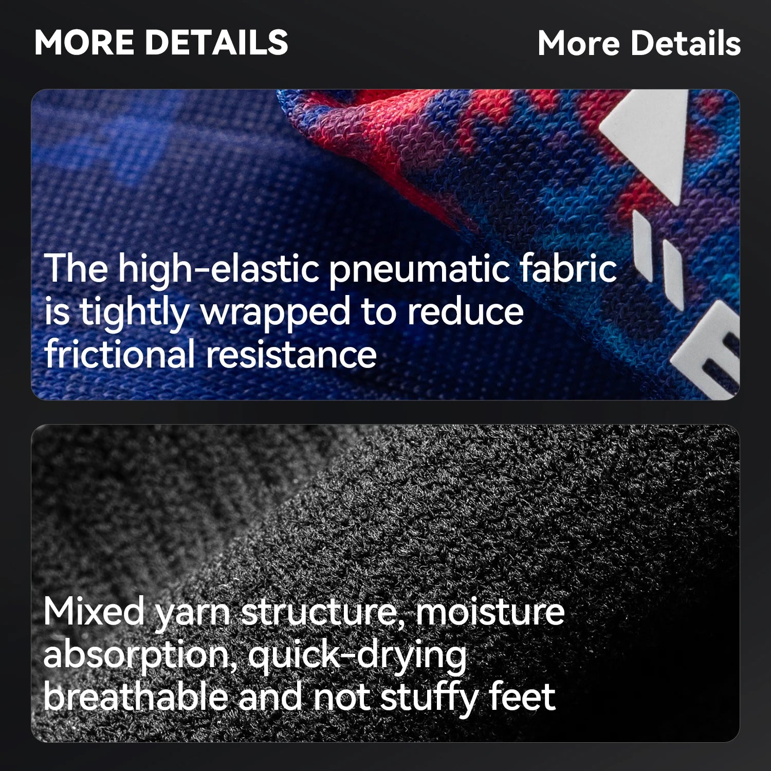 Compression Cycling Socks Knee-High Non-Slip Sports Performance Socks