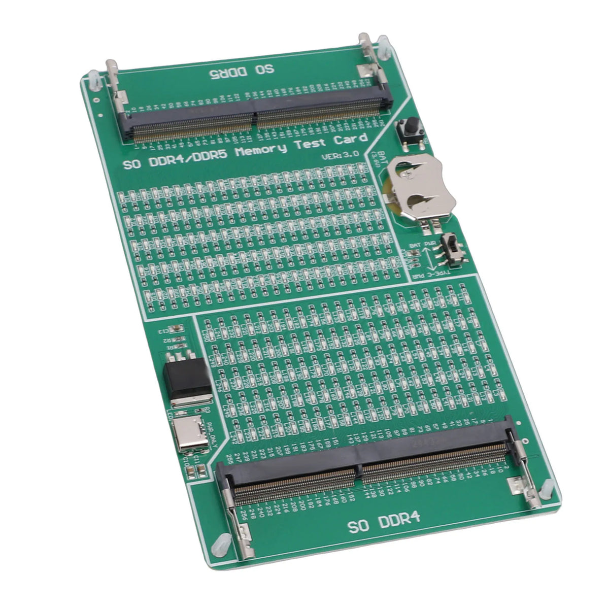 DDR4 and DDR5 Memory Diagnostic Tester