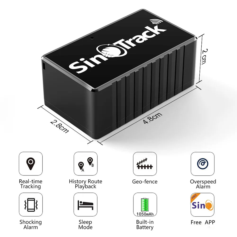 Mini inbyggt batteri GSM GPS-spårare ST-903 för bil barn personlig husdjur spårningsenhet med gratis online-spårnings-appen