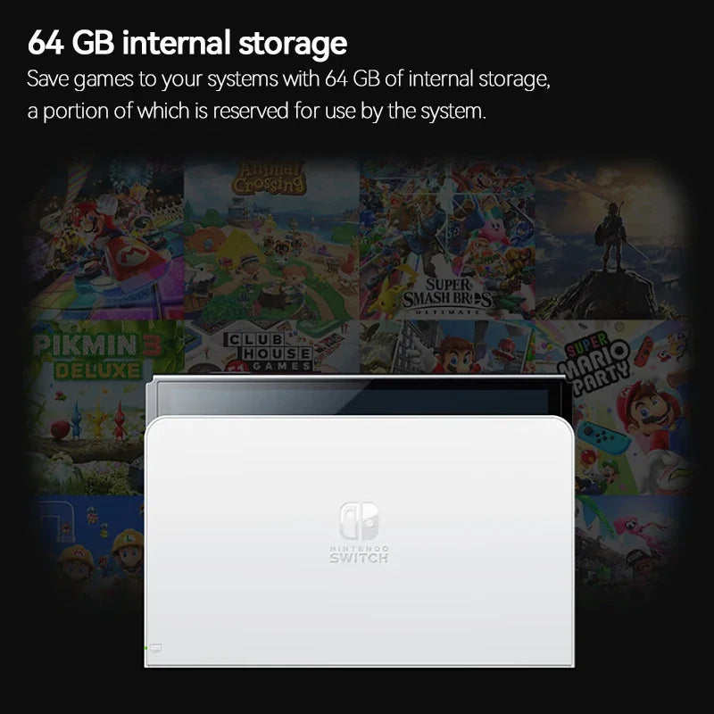 Nintendo Switch OLED Game Console 64GB Set