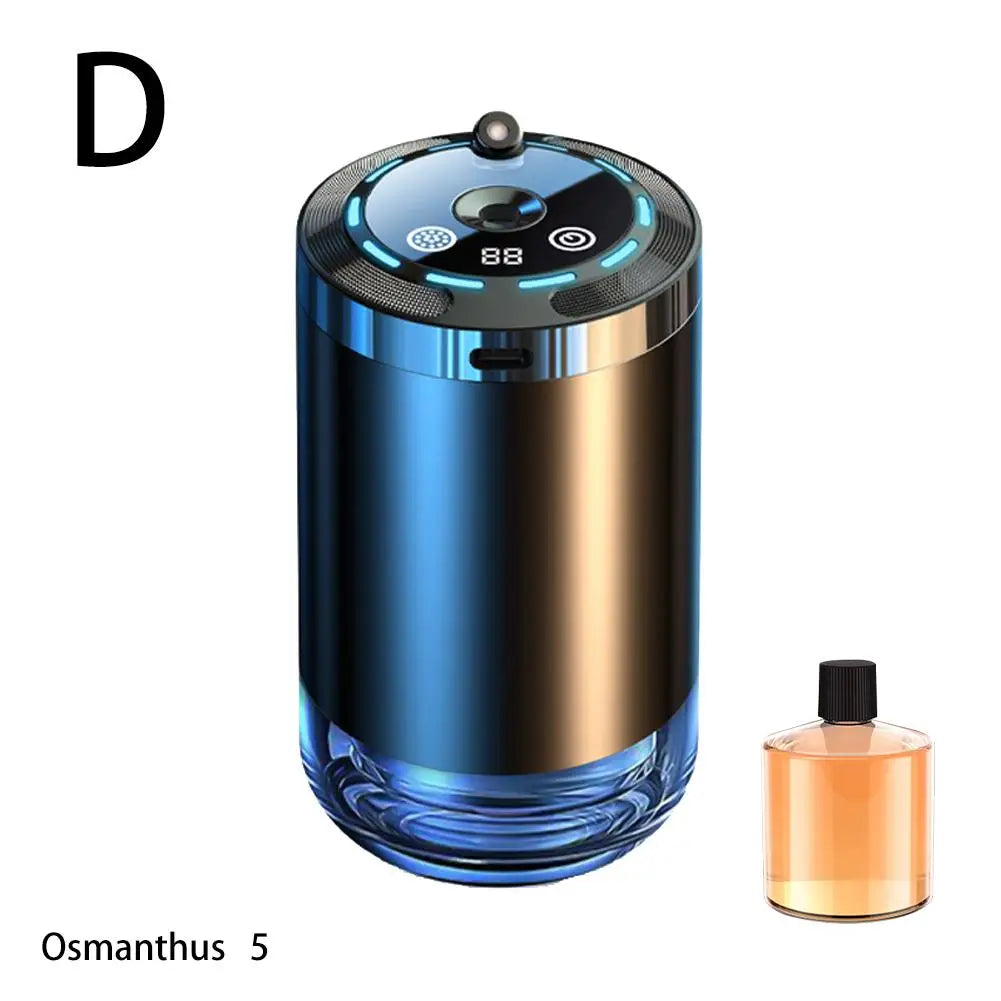 Diffuseur d’air automobile Humidificateur 5 Modes Diffuseur d’arôme pour voiture, purificateur d’air, Bureau, Chambre, Longue durée