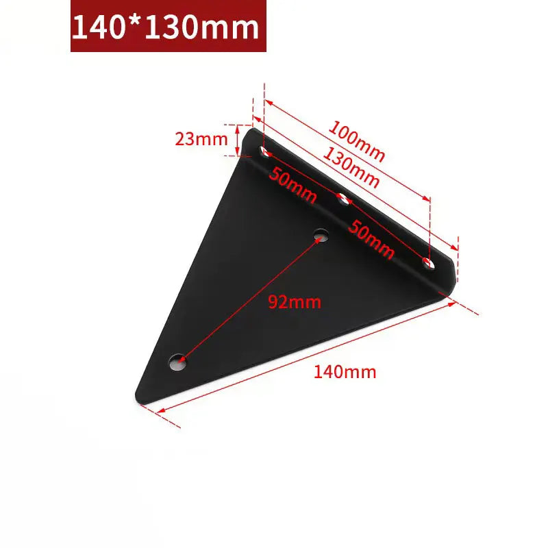 Concealed-Style Shelf Bracket, 8.5/14/17cm