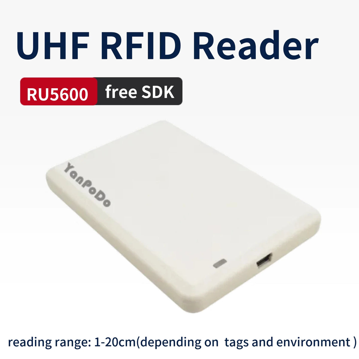 USB UHF RFID čitateľ a možnosti štítkov