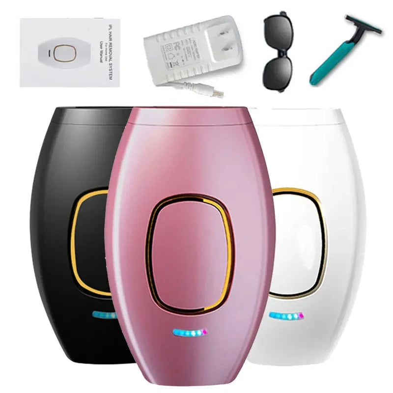 Body Bikini IPL 500,000 Flash Depilator Pulses Permanent Laser Epilator Painless For Women Hair Removal Home Use Devices 