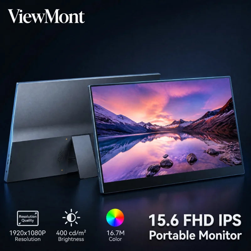 15.6-Inch Full HD USB-C Portable Monitor