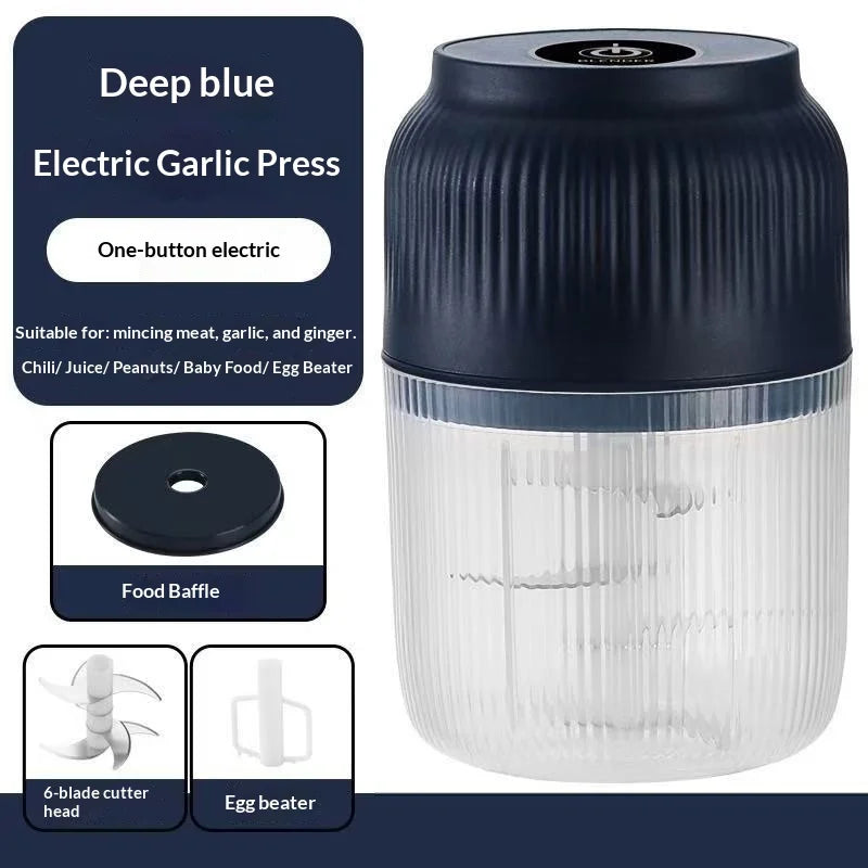 USB-Rechargeable Cordless Mini Food Chopper