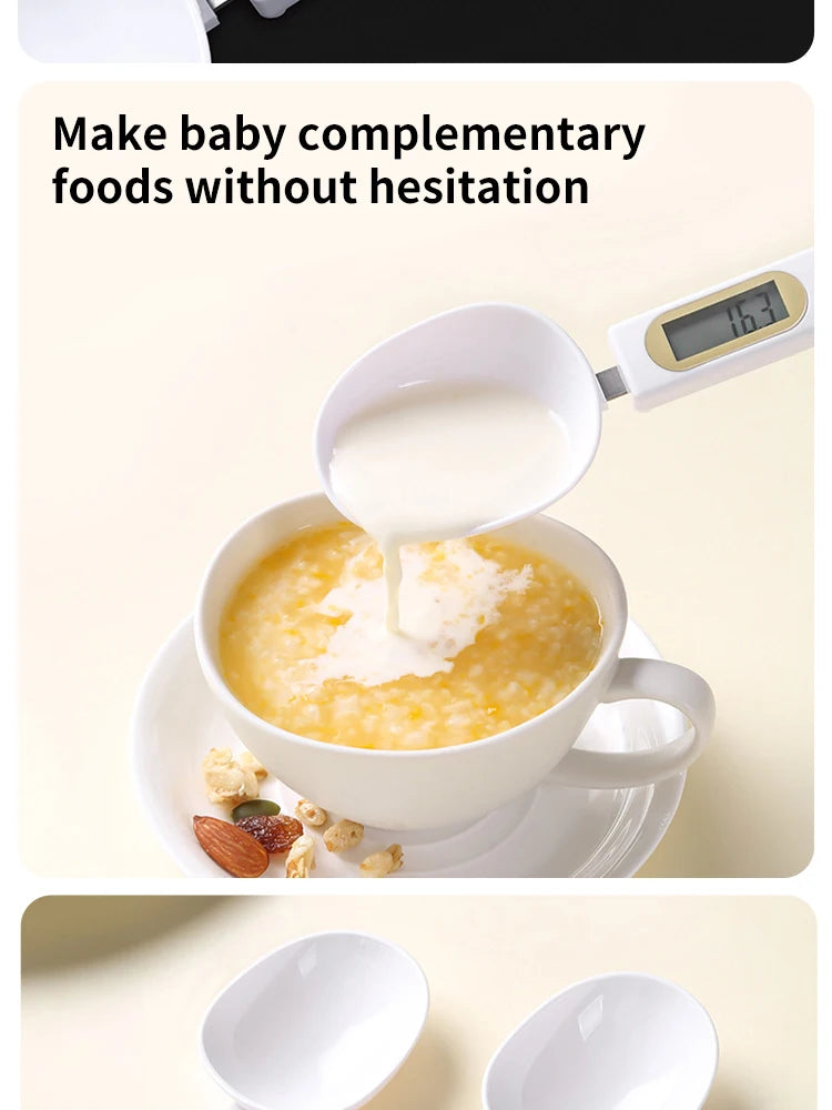Digital Kitchen Scale Coffee Scoop with LCD Display 🥄 