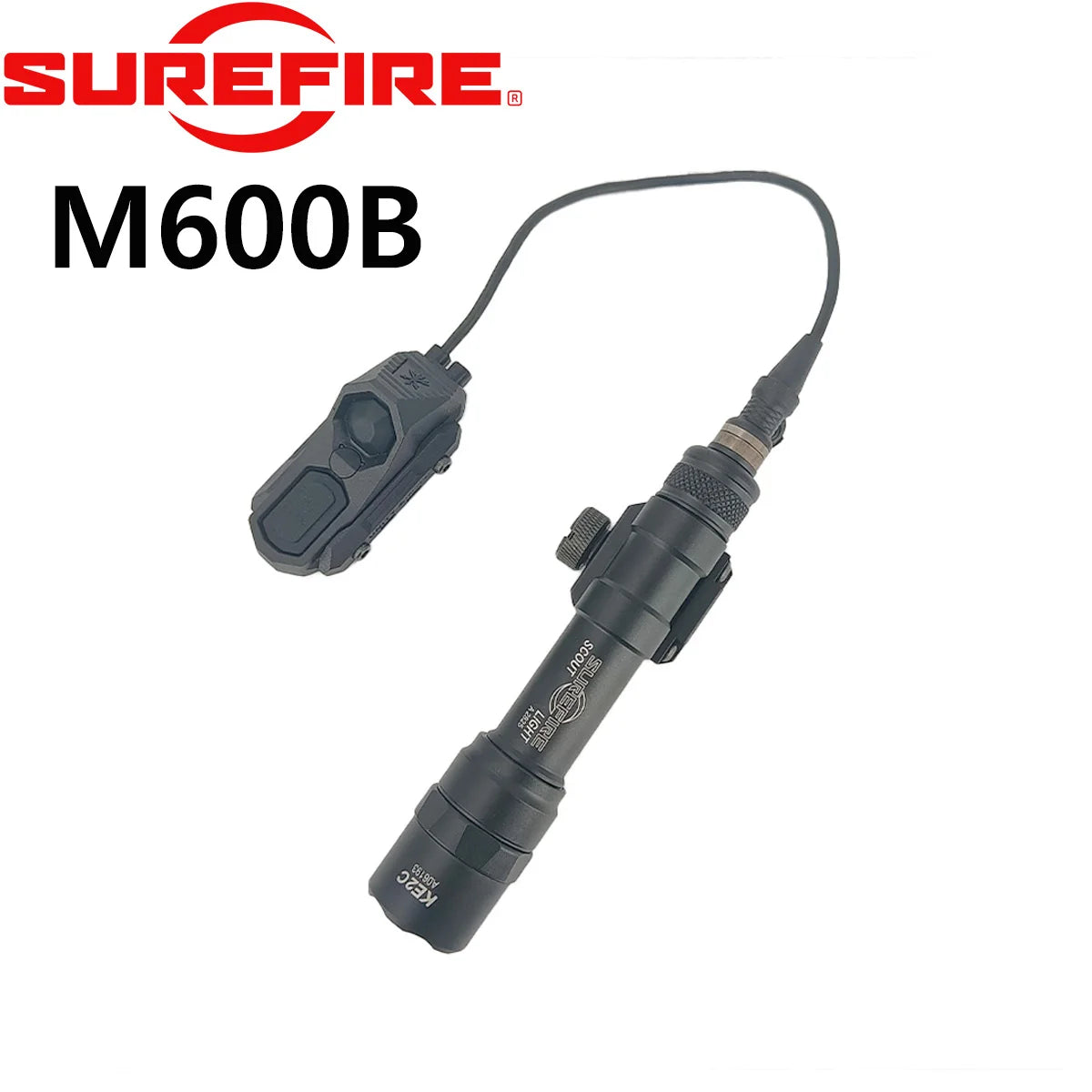 Surefire M600 M600C M300 Tactical Rifle AR15 Flashlight Airsoft Hunting Aisoft Rifle Gun Scout Light Axon Dual Function Switch
