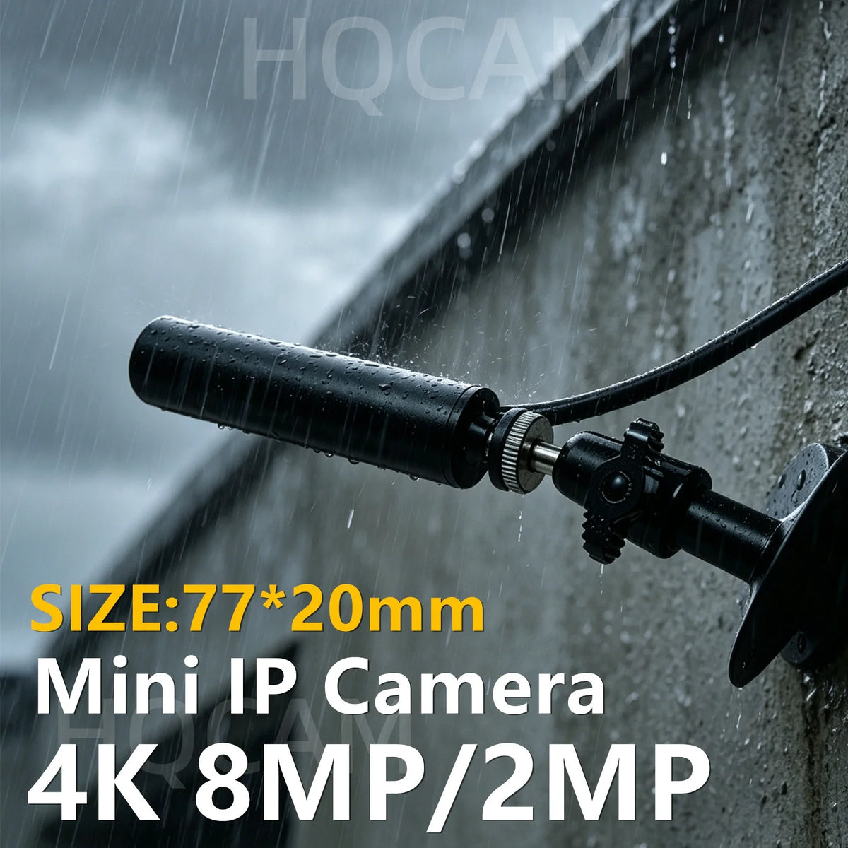 2MP 50fps IP66 Metal Bullet Security Camera with Bracket
