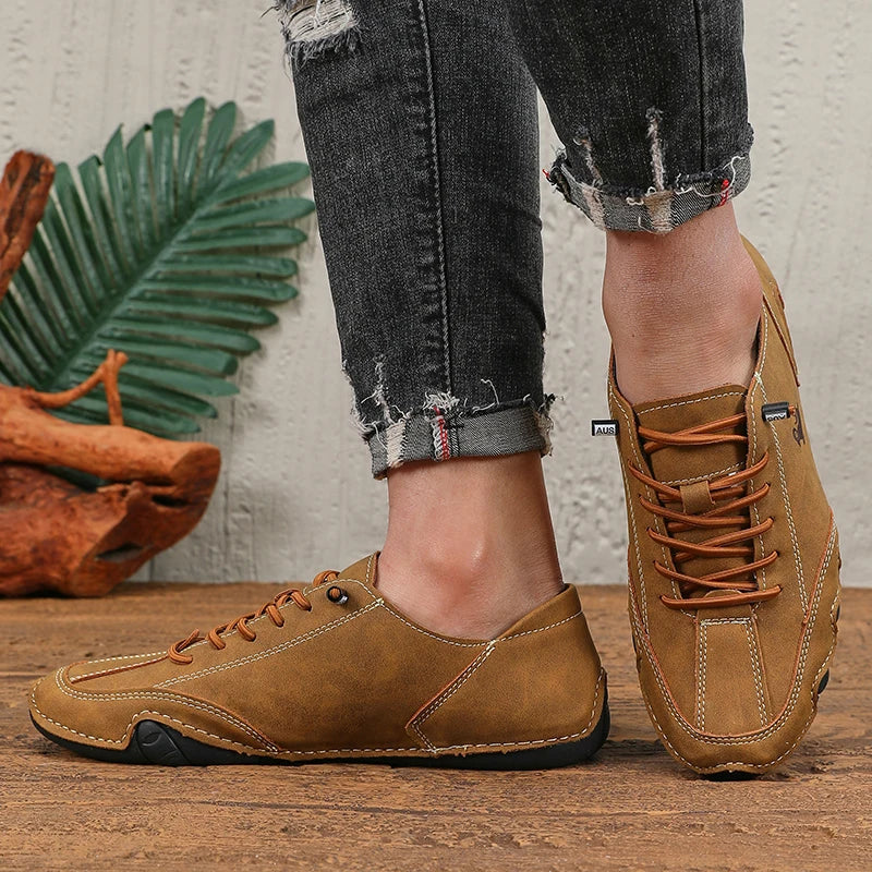 Men Casual Shoes Slip-On Loafers Soft Sole Anti-Slip