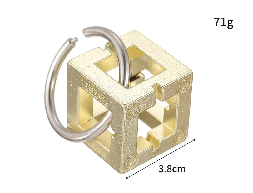 Interlocking hjärntrasselpussel – designalternativ