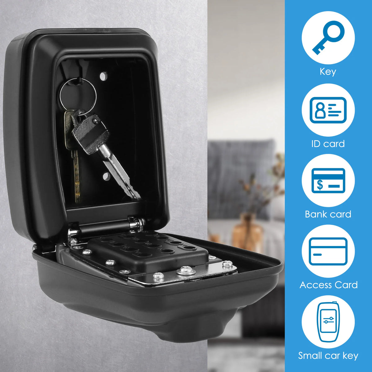 Combination Key Storage Box - A or B Size