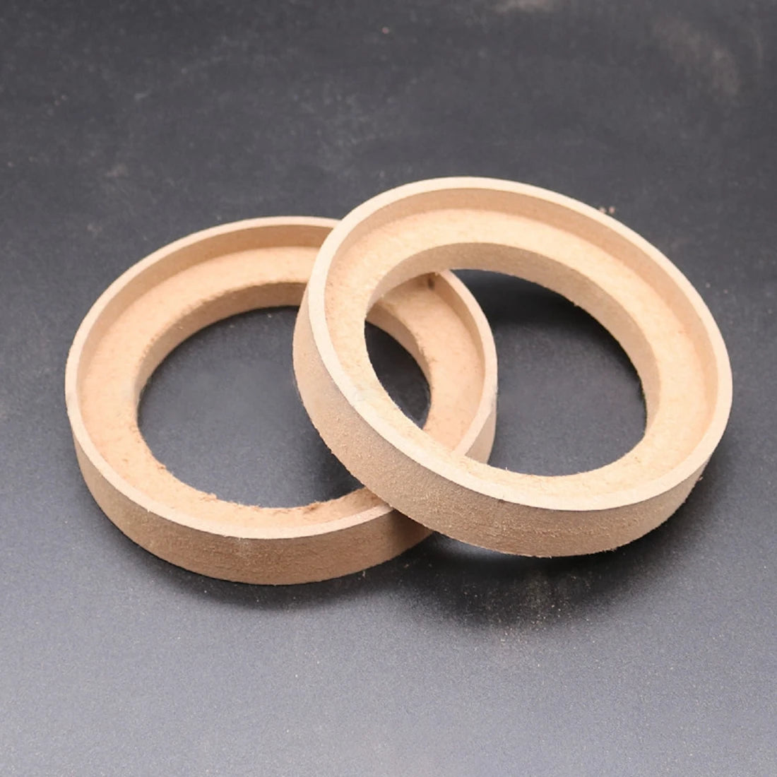 Wooden Car Speaker Spacer Rings, Pair