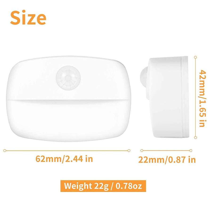 Battery Motion-Sensor Night Lights - Multipacks