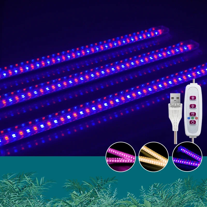 30 cm USB LED Plant Light Bars, 1–4 Bar Options