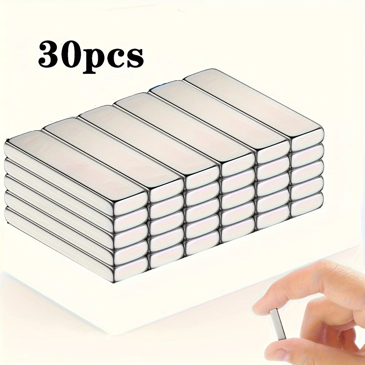 Rectangular Bar Magnet, 20 × 10 × 2mm